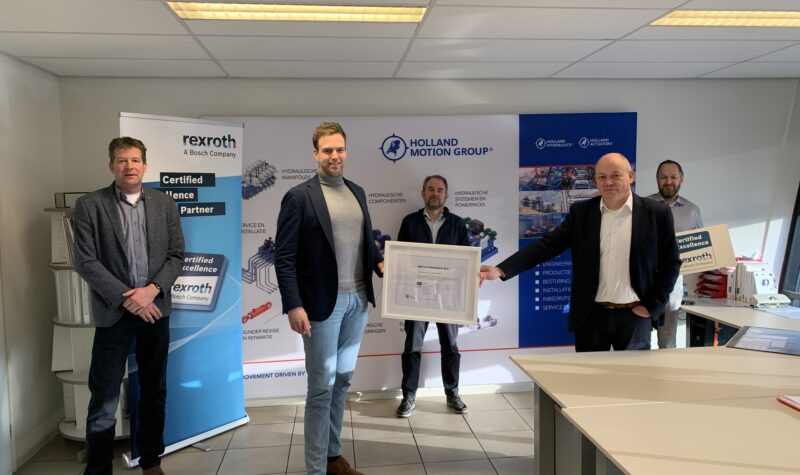 Holland Hydraulics Certified Excellence Service Partner van Bosch Rexroth