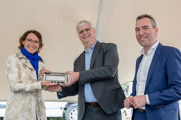 Bouw gestart industriële testfaciliteit UT en Fraunhofer