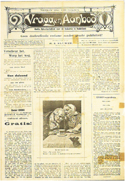 Vraag&Aanbod krant uit geschiedenis