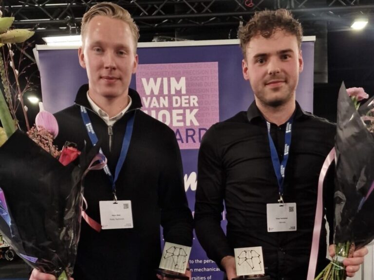 Automatische assemblage van schoppen en spades wint Wim van der Hoek Award